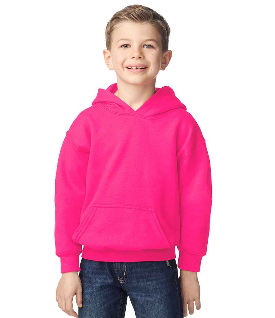 Gildan Kids Heavy Blend™ Hooded Sweatshirt | Heliconia