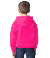 Gildan Kids Heavy Blend™ Hooded Sweatshirt | Heliconia thumbnail 2