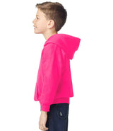 Gildan Kids Heavy Blend™ Hooded Sweatshirt | Heliconia thumbnail 3