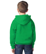 Gildan Kids Heavy Blend™ Hooded Sweatshirt | Irish Green thumbnail 2