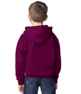 Gildan Kids Heavy Blend™ Hooded Sweatshirt | Maroon thumbnail 2