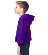 Gildan Kids Heavy Blend™ Hooded Sweatshirt | Purple thumbnail 3