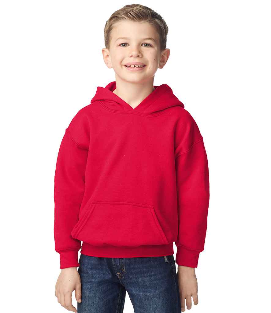 Gildan Kids Heavy Blend™ Hooded Sweatshirt | Red