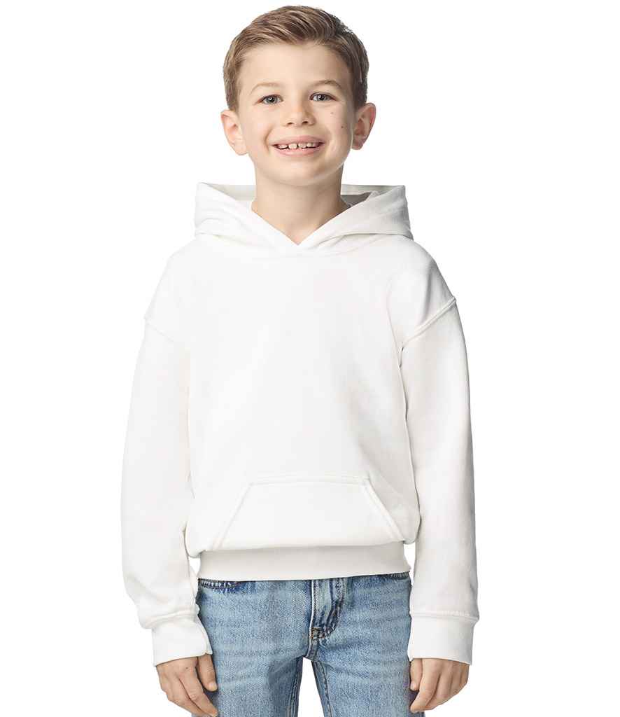 Gildan Kids Heavy Blend™ Hooded Sweatshirt | White