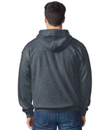 Gildan Heavy Blend™ Zip Hooded Sweatshirt | Dark Heather thumbnail 2