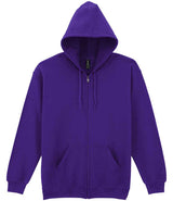 Gildan Heavy Blend™ Zip Hooded Sweatshirt | Purple thumbnail 4