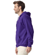 Gildan Heavy Blend™ Zip Hooded Sweatshirt | Purple thumbnail 3