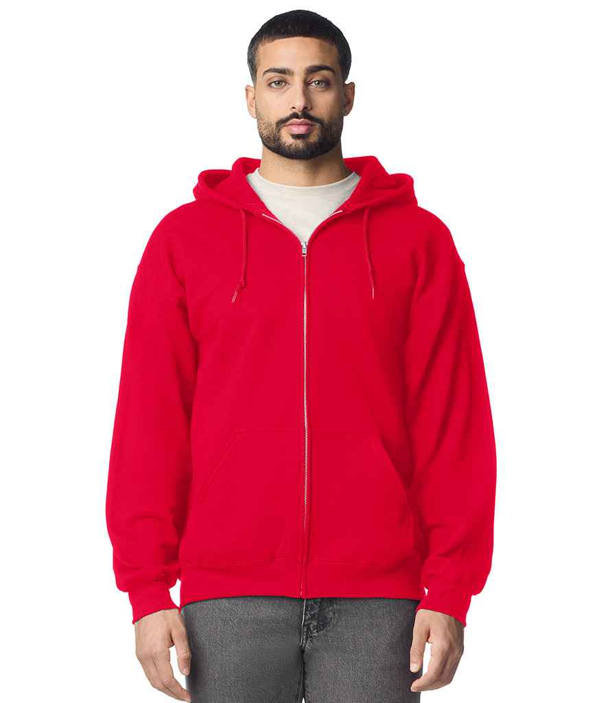 Gildan Heavy Blend™ Zip Hooded Sweatshirt | Red