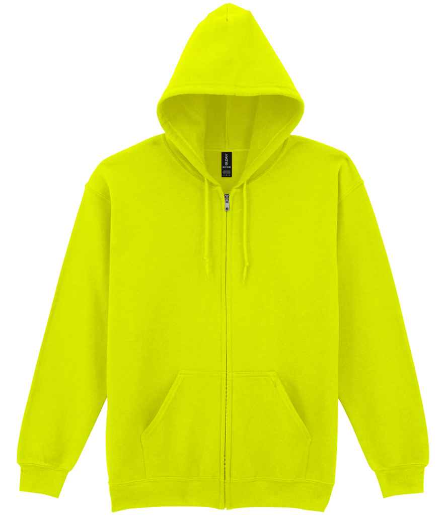 Gildan Heavy Blend™ Zip Hooded Sweatshirt | Safety Green