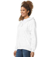 Gildan Heavy Blend™ Zip Hooded Sweatshirt | White thumbnail 3