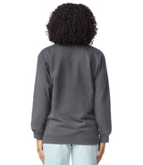 Gildan SoftStyle® Midweight Fleece 1/4 Zip Sweatshirt | Charcoal thumbnail 2