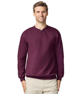 Gildan SoftStyle® Midweight Fleece 1/4 Zip Sweatshirt | Maroon thumbnail 1