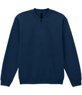 Gildan SoftStyle® Midweight Fleece 1/4 Zip Sweatshirt | Navy thumbnail 4
