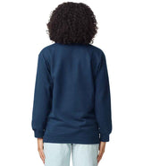 Gildan SoftStyle® Midweight Fleece 1/4 Zip Sweatshirt | Navy thumbnail 2