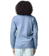 Gildan SoftStyle® Midweight Fleece 1/4 Zip Sweatshirt | Stone Blue thumbnail 2