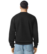Gildan SoftStyle® Midweight Crew Neck Sweatshirt | Black thumbnail 2
