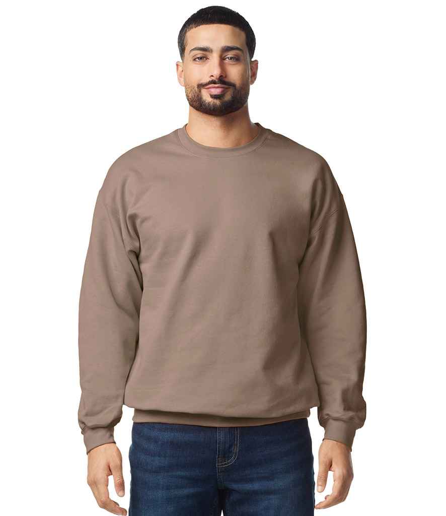 Gildan SoftStyle® Midweight Crew Neck Sweatshirt | Brown Savana