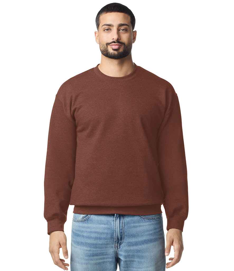 Gildan SoftStyle® Midweight Crew Neck Sweatshirt | Cocoa