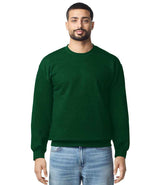Gildan SoftStyle® Midweight Crew Neck Sweatshirt | Forest Green thumbnail 1
