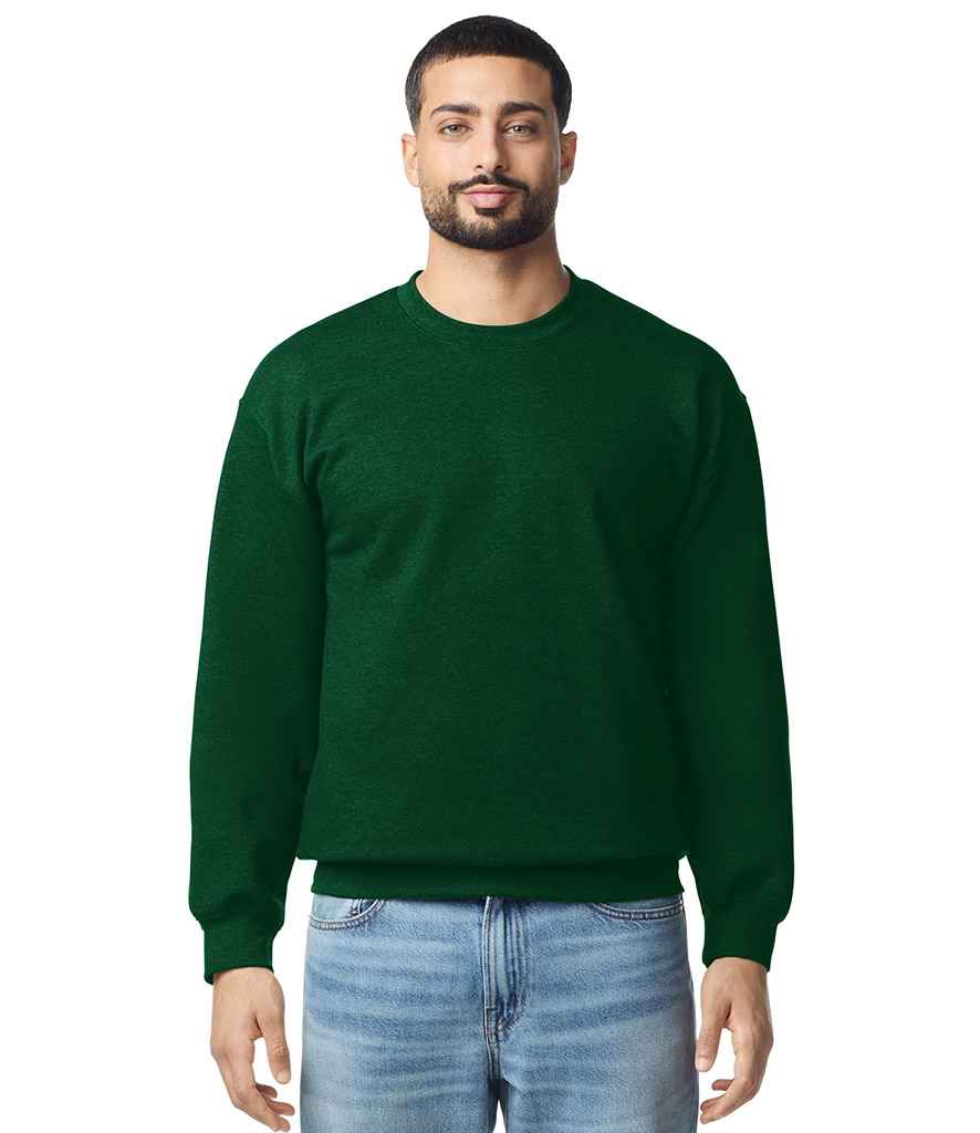 Gildan SoftStyle® Midweight Crew Neck Sweatshirt | Forest Green