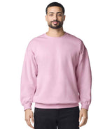 Gildan SoftStyle® Midweight Crew Neck Sweatshirt | Light Pink thumbnail 1