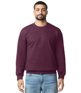Gildan SoftStyle® Midweight Crew Neck Sweatshirt | Maroon thumbnail 1