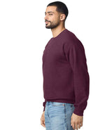 Gildan SoftStyle® Midweight Crew Neck Sweatshirt | Maroon thumbnail 3