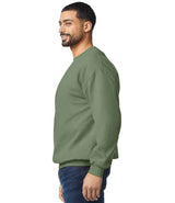 Gildan SoftStyle® Midweight Crew Neck Sweatshirt | Military Green thumbnail 3