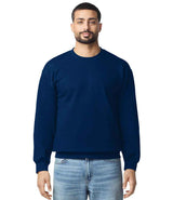 Gildan SoftStyle® Midweight Crew Neck Sweatshirt | Navy thumbnail 1