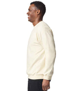 Gildan SoftStyle® Midweight Crew Neck Sweatshirt | Off White thumbnail 3