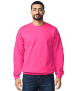 Gildan SoftStyle® Midweight Crew Neck Sweatshirt | Pink Lemonade thumbnail 1