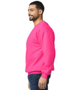 Gildan SoftStyle® Midweight Crew Neck Sweatshirt | Pink Lemonade thumbnail 3