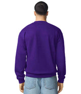 Gildan SoftStyle® Midweight Crew Neck Sweatshirt | Purple thumbnail 2