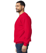 Gildan SoftStyle® Midweight Crew Neck Sweatshirt | Red thumbnail 3