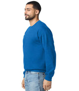 Gildan SoftStyle® Midweight Crew Neck Sweatshirt | Royal Blue thumbnail 3
