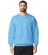 Gildan SoftStyle® Midweight Crew Neck Sweatshirt | Sky Blue thumbnail 1