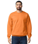 Gildan SoftStyle® Midweight Crew Neck Sweatshirt | Tangerine thumbnail 1