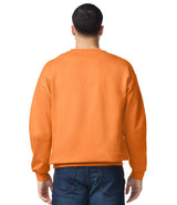 Gildan SoftStyle® Midweight Crew Neck Sweatshirt | Tangerine thumbnail 2
