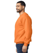 Gildan SoftStyle® Midweight Crew Neck Sweatshirt | Tangerine thumbnail 3
