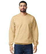 Gildan SoftStyle® Midweight Crew Neck Sweatshirt | Yellow Haze thumbnail 1