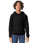 Gildan Kids SoftStyle® Midweight Hoodie | Black thumbnail 1
