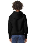 Gildan Kids SoftStyle® Midweight Hoodie | Black thumbnail 2