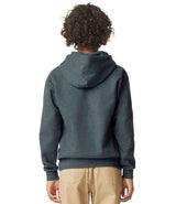 Gildan Kids SoftStyle® Midweight Hoodie | Dark Heather thumbnail 2