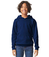 Gildan Kids SoftStyle® Midweight Hoodie | Navy thumbnail 1