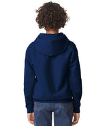 Gildan Kids SoftStyle® Midweight Hoodie | Navy thumbnail 2