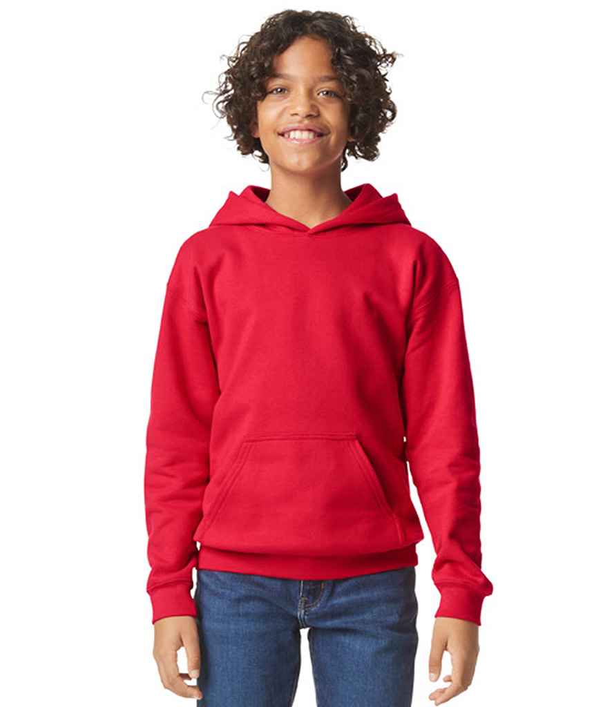 Gildan Kids SoftStyle® Midweight Hoodie | Red
