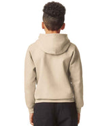 Gildan Kids SoftStyle® Midweight Hoodie | Sand thumbnail 2