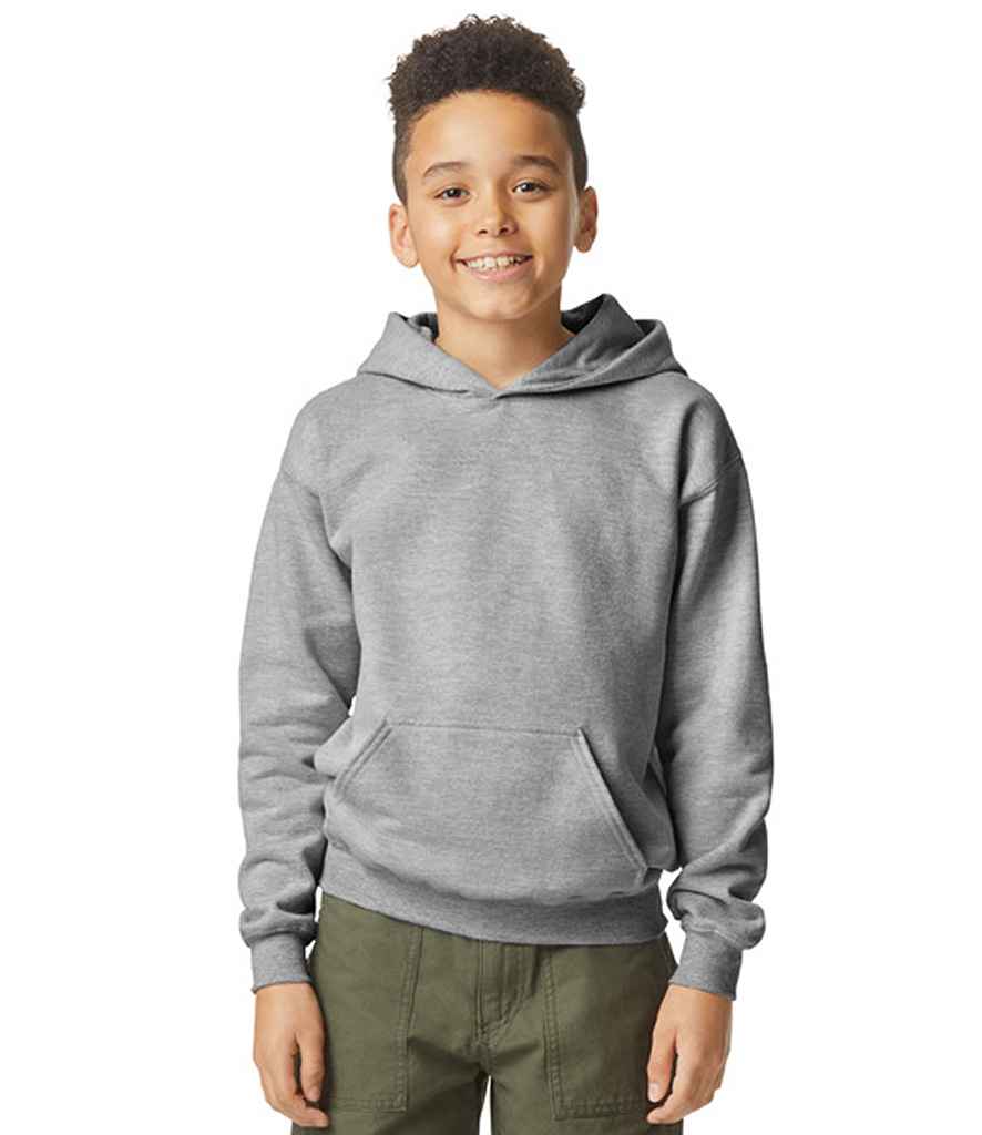 Gildan Kids SoftStyle® Midweight Hoodie | Sport Grey
