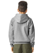 Gildan Kids SoftStyle® Midweight Hoodie | Sport Grey thumbnail 2