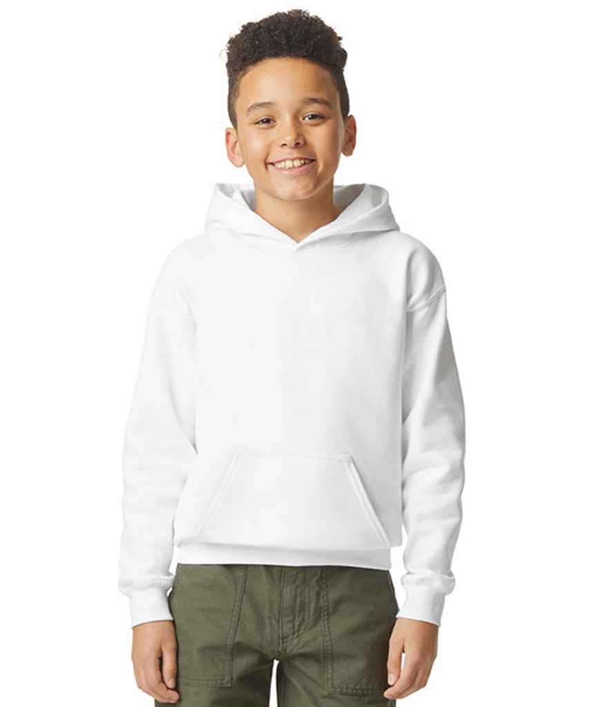 Gildan Kids SoftStyle® Midweight Hoodie | White
